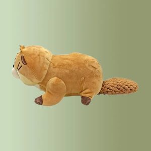 Prone Yellow Beaver Plush